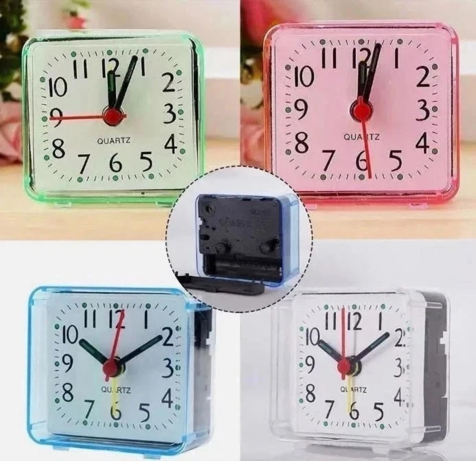 Silent Travel Alarm Clock