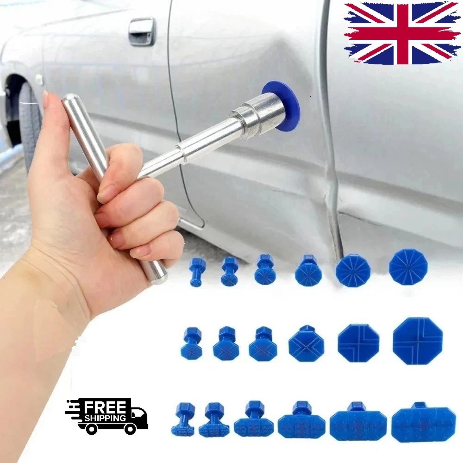 18-Piece Paintless Dent Repair Kit